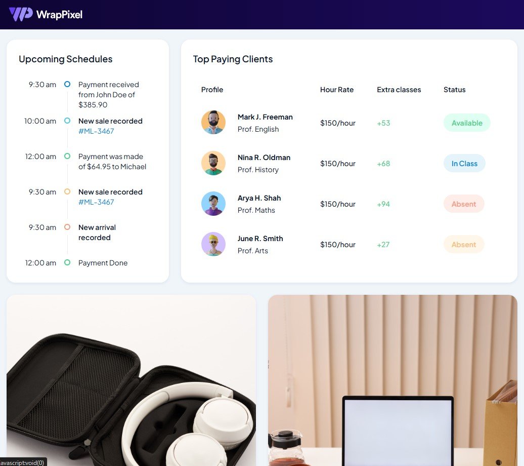 Spike – Tailwind CSS Admin Dashboard Template